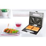 صانعة الساندويتش بريتيك iBread KH-068 بقوة 700 واط مع طلاء غير لاصق - الصورة 6