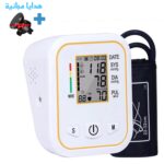 جهاز قياس ضغط الدم Jigerjs بشاشة LED دقيقة وبث صوتي معتمد أوروبياً