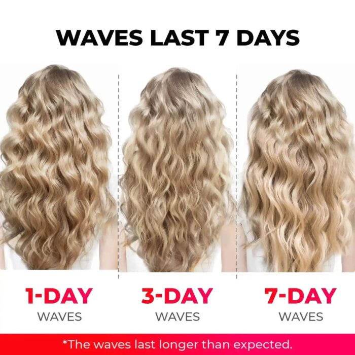 ⁦أداة تمويج الشعر TYMO ROVY العميقة (Beach Waves) - سيراميك أيوني⁩ - الصورة ⁦3⁩