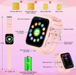 ساعة ذكية للأطفال 4G مع GPS ومكالمات فيديو وصوت - الصورة 3