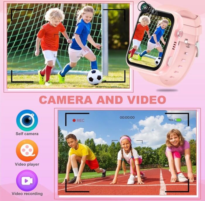 ⁦ساعة ذكية للأطفال 4G مع GPS ومكالمات فيديو وصوت⁩ - الصورة ⁦5⁩