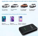 محول CarPlay لاسلكي CarlinKit 3.0 – تحويل CarPlay السلكي إلى لاسلكي للسيارات - الصورة 7