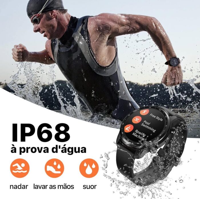 ⁦ساعة Ticwatch Pro 3 Ultra GPS الذكية – معالج مزدوج، تتبع صحي متقدم، وعمر بطارية طويل⁩ - الصورة ⁦4⁩