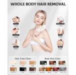 جهاز إزالة الشعر IPL الاحترافي – 3 أوضاع، 9 مستويات طاقة، و999,900 ومضة - الصورة 3