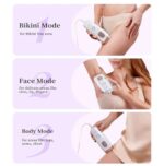 جهاز إزالة الشعر Hikyskin IPL – تبريد ثلجي، 9 مستويات طاقة، ضربات بلا حدود إزالة شعر سريع وآمن - الصورة 5