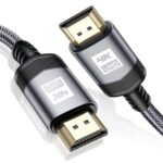 كابل HDMI 4K فائق السرعة بطول 5 متر متوافق مع MacBook Pro وPS5 وXbox وأجهزة التلفاز والشاشات