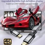 كابل HDMI 4K فائق السرعة بطول 5 متر متوافق مع MacBook Pro وPS5 وXbox وأجهزة التلفاز والشاشات - الصورة 2