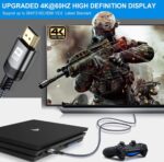 كابل HDMI 4K فائق السرعة بطول 5 متر متوافق مع MacBook Pro وPS5 وXbox وأجهزة التلفاز والشاشات - الصورة 9
