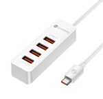 موزع USB-C Yhemi 7 في 1 مع HDMI مزدوج وشحن سريع 100 واط ونقل بيانات