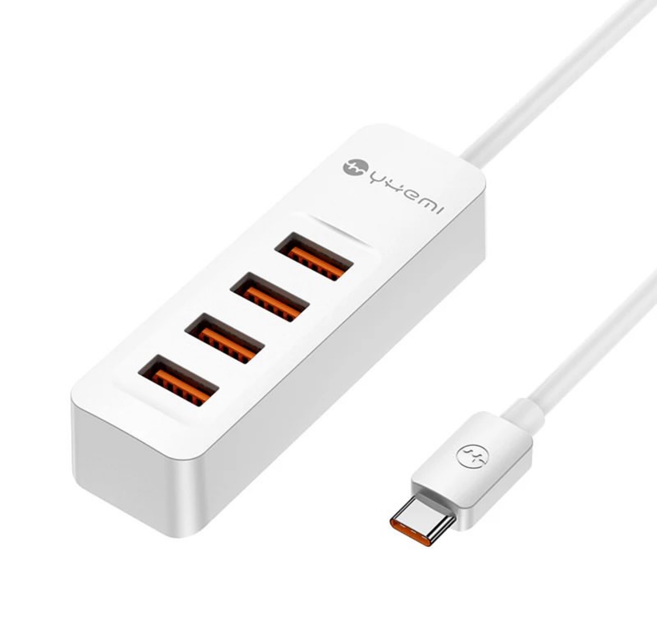 img_6107 موزع USB-C Yhemi 7 في 1 مع HDMI مزدوج وشحن سريع 100 واط ونقل بيانات - الصورة 1