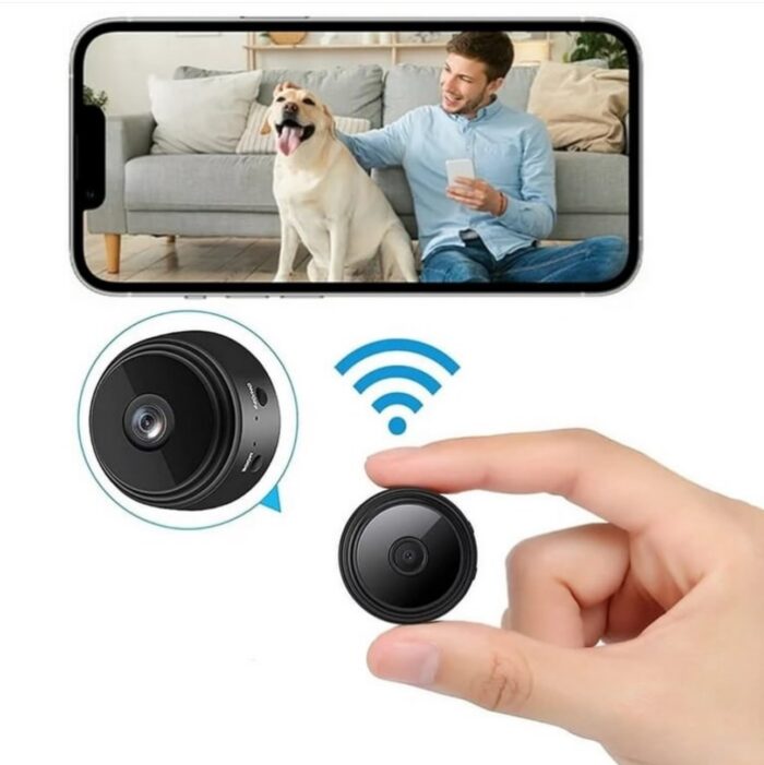 ⁦كاميرا واي فاي صغيرة مخفية بدقة 1080p ببث مباشر صوت وفيديو وتسجيل لاسلكي⁩ - الصورة ⁦1⁩