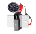 مجموعة ميكروفون DigiPower DP-DM15F عالية الأداء للهاتف والكاميرا وتصوير الفيديو