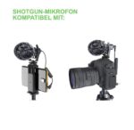 مجموعة ميكروفون DigiPower DP-DM15F عالية الأداء للهاتف والكاميرا وتصوير الفيديو - الصورة 4