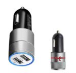 شاحن سيارة USB مزدوج 2.1A سريع بقدرة ذكية وحماية متكاملة لجميع الأجهزة