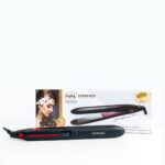 مكواة فابا إنزو صالون احترافية بالكيراتين بدرجة حرارة عالية وشاشة رقمية LED بقوة 45 واط