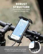 حامل هاتف Beemoon H18 للدراجات النارية عالمي للهواتف 4.7-6.8 بوصة - الصورة 3