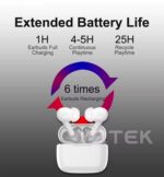 سماعات رأس لاسلكية BS9، بلوتوث 5.0، لاسلكية حقيقية - الصورة 4