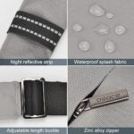 حقيبة ظهر وكتف مضادة للسرقة والماء، خفيفة للرياضة والسفر والاستخدام اليومي - الصورة 3