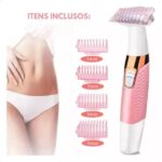 ⁦ماكينة تشذيب شعر نسائية للوجه والحواجب والإبطين والبكيني والساقين كيمي⁩ - الصورة ⁦3⁩