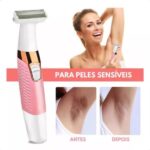 ⁦ماكينة تشذيب شعر نسائية للوجه والحواجب والإبطين والبكيني والساقين كيمي⁩ - الصورة ⁦5⁩