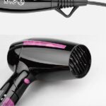 ⁦مجفف شعر DSP للسفر 2000 واط بمقبض قابل للطي وتقنية الأيونات EHD+⁩ - الصورة ⁦3⁩