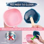 ⁦جهاز تسخين الشمع الكهربائي 400 مل لإزالة الشعر بالحواجب والوجه والساقين 100 واط⁩ - الصورة ⁦8⁩