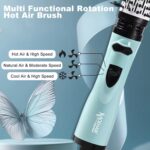 ⁦فرشاة تجفيف الشعر موهير دوارة احترافية 1200 واط بتقنية الأيونات⁩ - الصورة ⁦2⁩