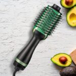 ⁦فرشاة مجفف الشعر أفوكادو ثري دي ثيرابي بقوة 2000 واط لتنعيم وتكثيف الشعر⁩ - الصورة ⁦2⁩