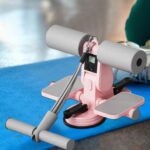 ⁦معدات تمارين الجلوس مع أكواب شفط وعدّ إلكتروني لتمارين البطن والمنزل بسهولة⁩ - الصورة ⁦3⁩