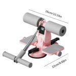 ⁦معدات تمارين الجلوس مع أكواب شفط وعدّ إلكتروني لتمارين البطن والمنزل بسهولة⁩ - الصورة ⁦5⁩