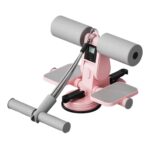 معدات تمارين الجلوس مع أكواب شفط وعدّ إلكتروني لتمارين البطن والمنزل بسهولة