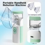 جهاز استنشاق محمول للبالغين والأطفال مع قناعين وقطعة فم قابلة للشحن - الصورة 7