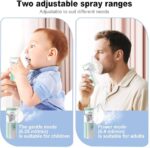 جهاز استنشاق محمول للبالغين والأطفال مع قناعين وقطعة فم قابلة للشحن - الصورة 6