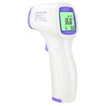 مقياس حرارة بالأشعة تحت الحمراء بدون تلامس بشاشة LCD وقياس سريع