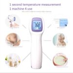 مقياس حرارة بالأشعة تحت الحمراء بدون تلامس بشاشة LCD وقياس سريع - الصورة 4