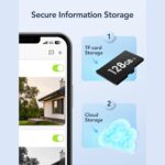 ⁦كاميرا GNCC GK2 خارجية PTZ ذكية 1080P رؤية ليلية ملونة مقاومة للماء⁩ - الصورة ⁦2⁩
