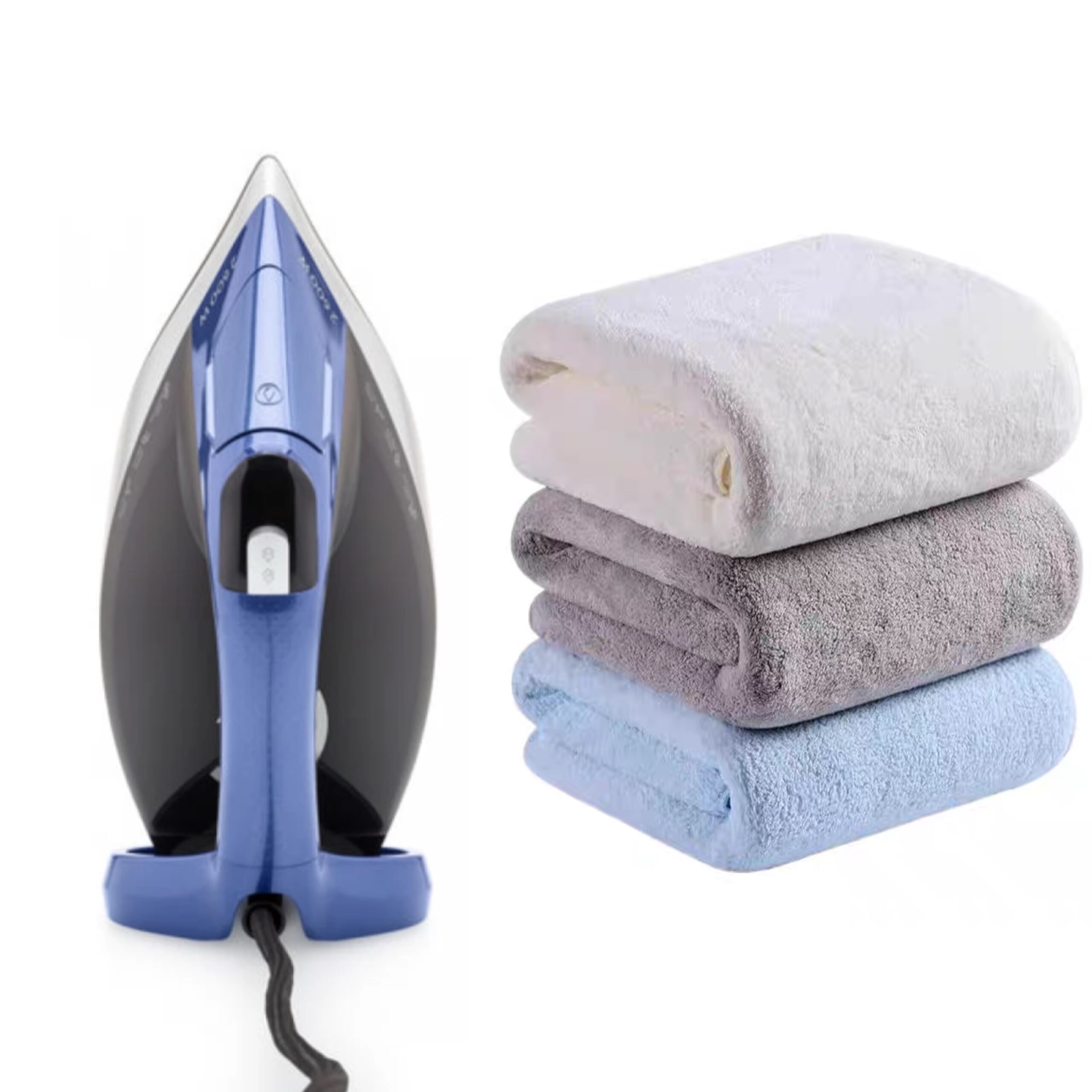 4f771f9f-dad4-4e4d-82b6-5479053cae7a-2 مكواة بخار كلوي 2600 وات بسيراميك متين وبخار قوي - الصورة 1