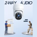 ⁦كاميرا GNCC GK2 خارجية PTZ ذكية 1080P رؤية ليلية ملونة مقاومة للماء⁩ - الصورة ⁦6⁩