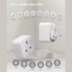 ⁦عبوة مقبسين ذكية PORIK واي فاي تحكم صوتي متوافقة أليكسا جوجل⁩ - الصورة ⁦6⁩