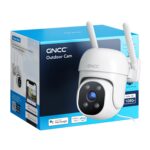 كاميرا GNCC GK2 خارجية PTZ ذكية 1080P رؤية ليلية ملونة مقاومة للماء