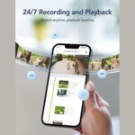 ⁦كاميرا GNCC GK2 خارجية PTZ ذكية 1080P رؤية ليلية ملونة مقاومة للماء⁩ - الصورة ⁦3⁩