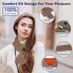 ⁦وشاح تدفئة ذكي قابل للشحن بثلاث مستويات حرارة⁩ - الصورة ⁦6⁩