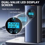 ⁦‎منفاخ هواء ذكي محمول مزوّد بقياس ضغط دقيق⁩ - الصورة ⁦5⁩