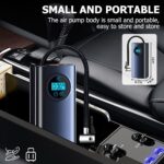 ⁦‎منفاخ هواء ذكي محمول مزوّد بقياس ضغط دقيق⁩ - الصورة ⁦8⁩