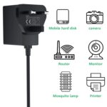 ⁦محول طاقة 12 فولت عالمي مع 7 رؤوس توصيل لأغلب الأجهزة الإلكترونية المنزلية⁩ - الصورة ⁦2⁩