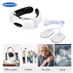 ⁦مدلك رقبة كهربائي محمول بستة أوضاع وطاقة نبضية لتخفيف ألم الرقبة⁩ - الصورة ⁦3⁩