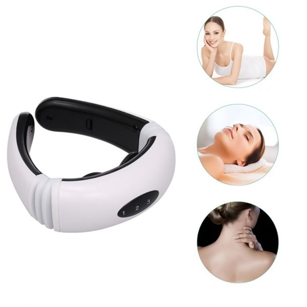 img_9684 مدلك رقبة كهربائي محمول بستة أوضاع وطاقة نبضية لتخفيف ألم الرقبة - الصورة 1