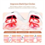 ⁦جهاز العلاج بالضوء الأحمر تحت العين لتقليل الهالات والانتفاخات وتجاعيد محيط العين⁩ - الصورة ⁦5⁩