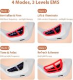 ⁦جهاز العلاج بالضوء الأحمر تحت العين لتقليل الهالات والانتفاخات وتجاعيد محيط العين⁩ - الصورة ⁦2⁩