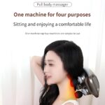 ⁦جهاز تدليك رباعي الرؤوس للاسترخاء وتخفيف آلام العضلات بشدة متعددة⁩ - الصورة ⁦7⁩